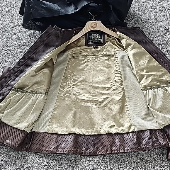 Roland Sands Barfly in Tobacco sz M mens